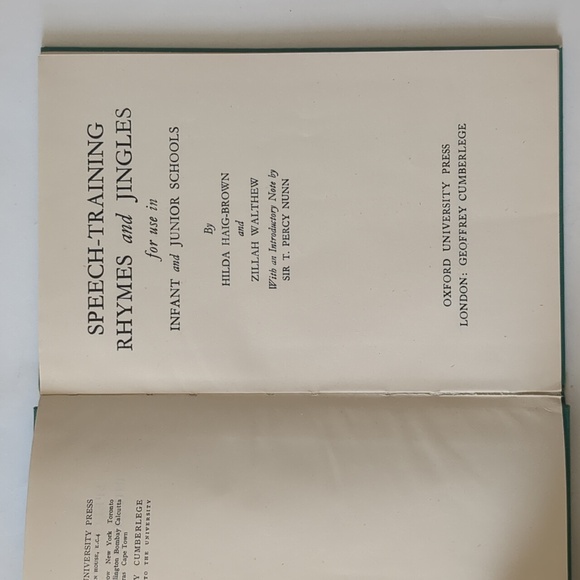 Speech Training Rhymes and Jingles - 1952 - Picture 4 of 10